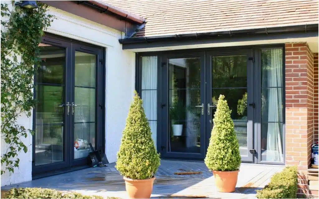 Anthracite French Doors